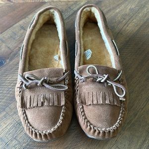 LL Bean Womens Moccasins Size 11